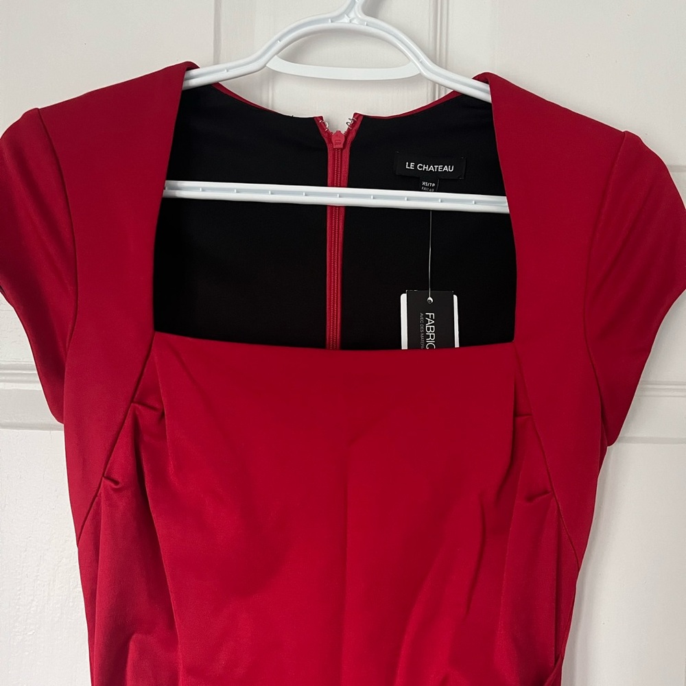 Le Chateau Red Dress (Size XS)